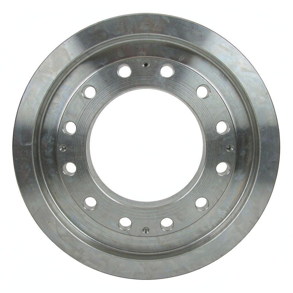 steel weld-on flange front face view
