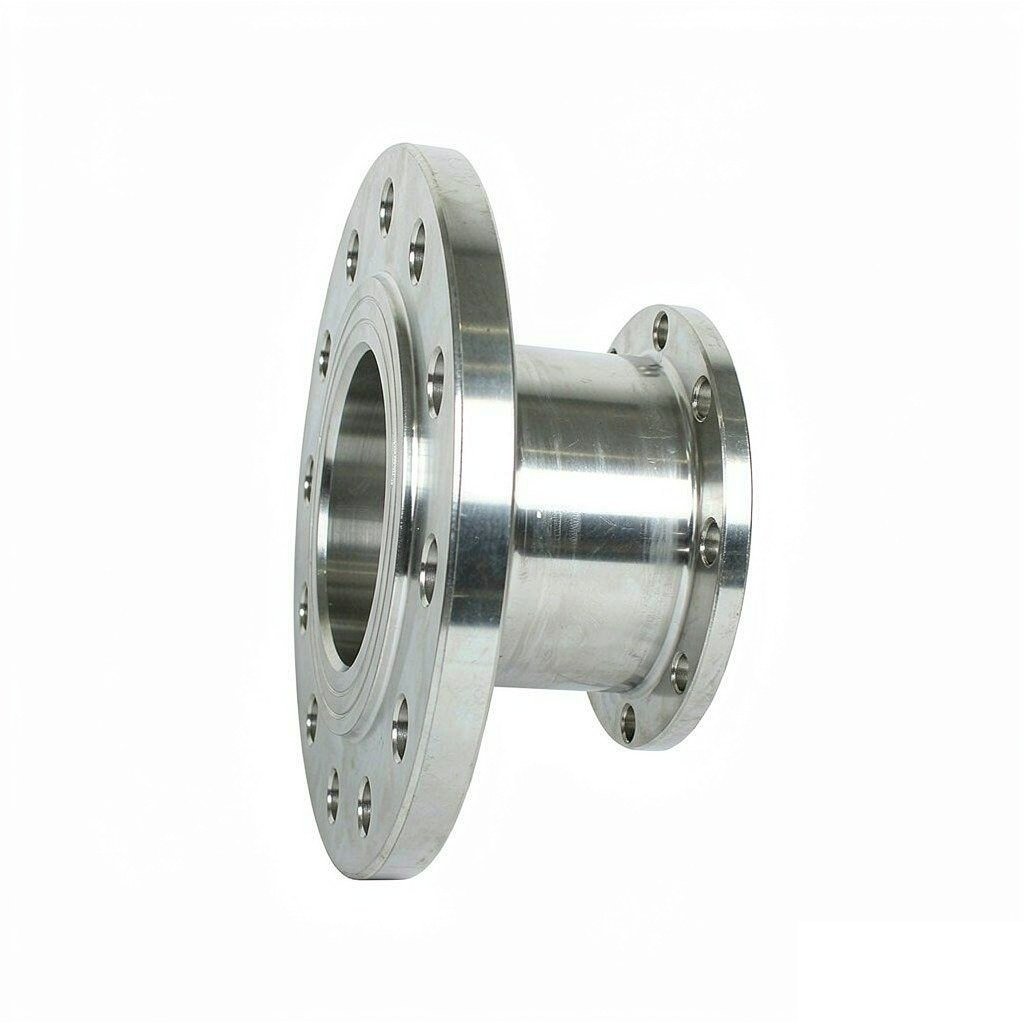 steel weld-on flange side view